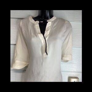 Elegant Cream Women's Top 31